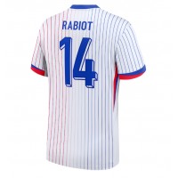 Echipament fotbal Franţa Adrien Rabiot #14 Tricou Deplasare European 2024 maneca scurta